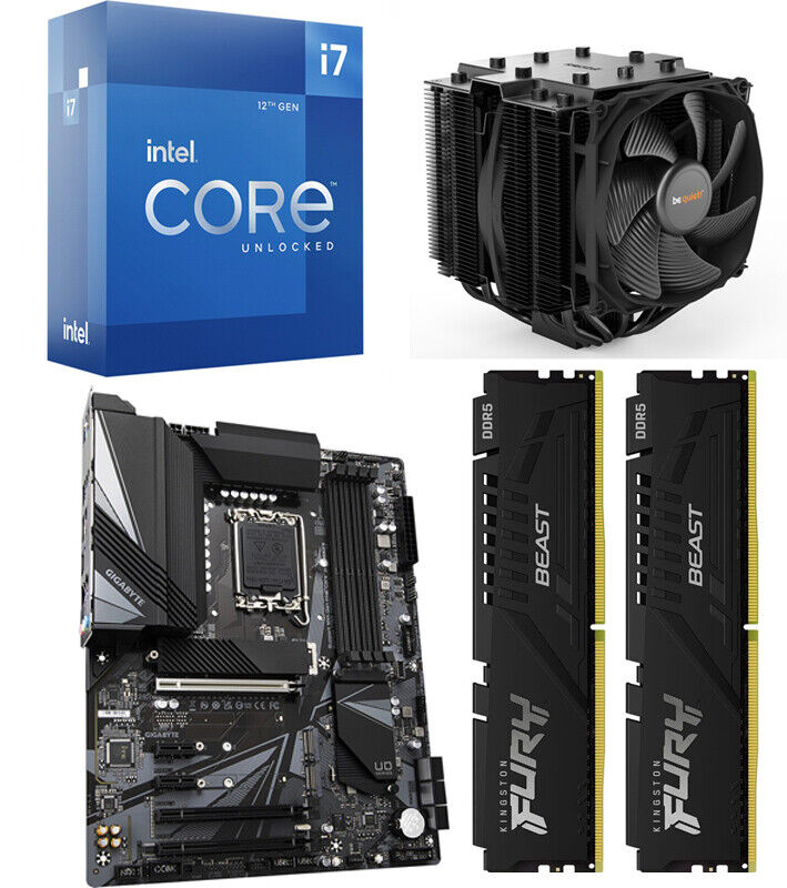 Aufrüstkit Intel I7 13700K / Dark Rock 4 Pro / Gigabyte Z790 UD / 64GB DDR5 /